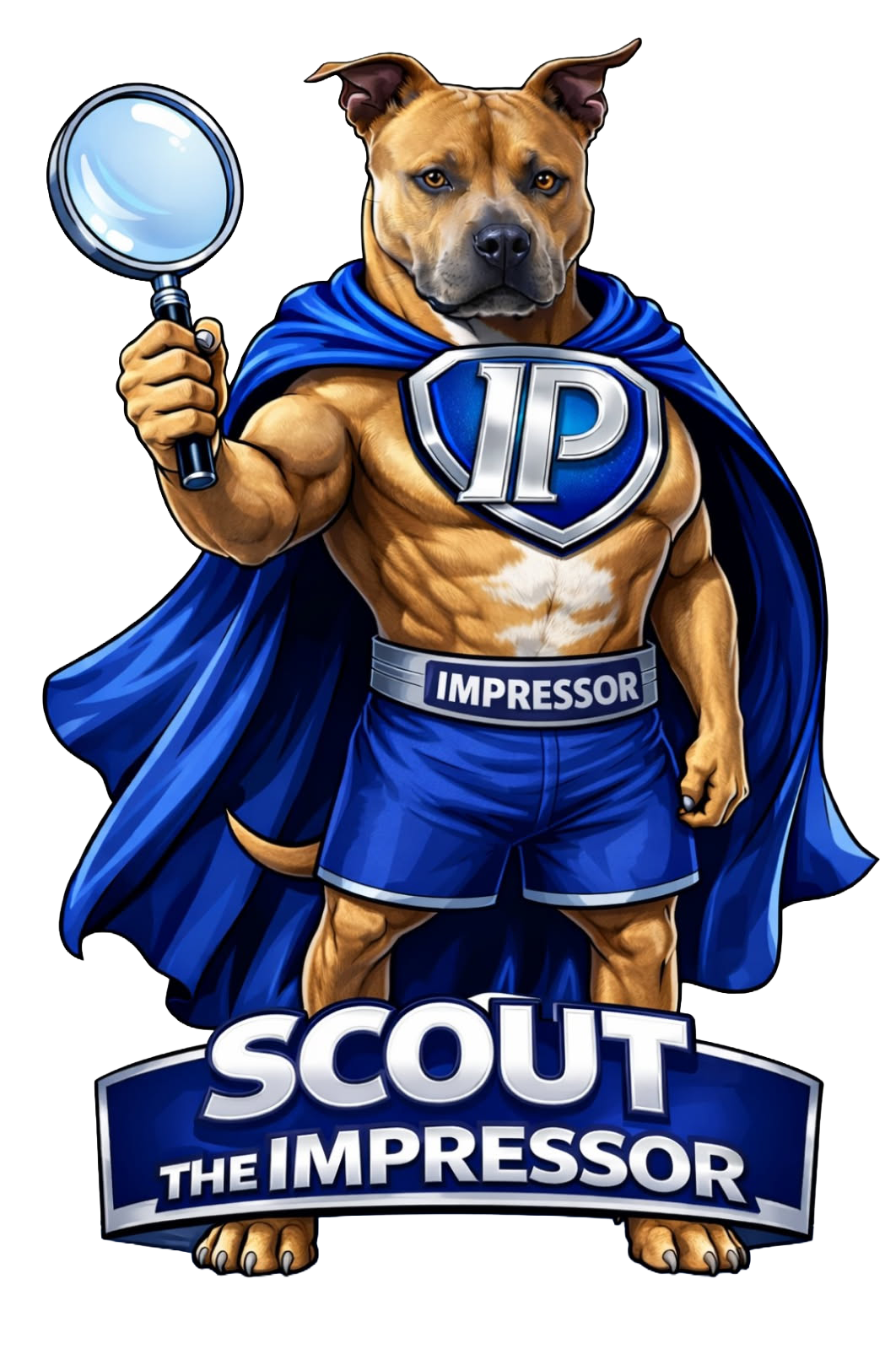 Scout the Impressor, the Impress Printing mascot